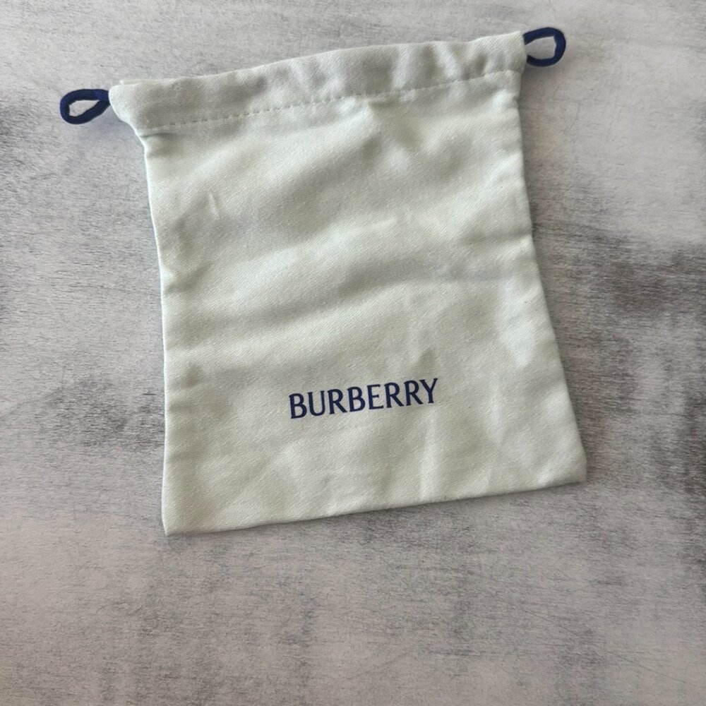 Burberry Authentic Mint Drawstring Pouch Small Du… - image 3